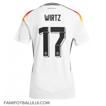 Germania Florian Wirtz #17 Tricou Fotbal Replică European 2024 Barbati Acasa